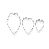 SHREDDED PEONY FLOWER PETAL CUTTERS SET  A389